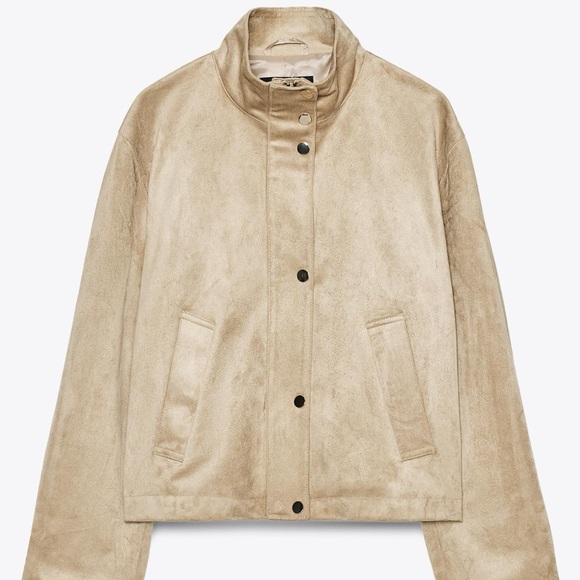 FAUX SUEDE JACKET - Picture 3 of 10